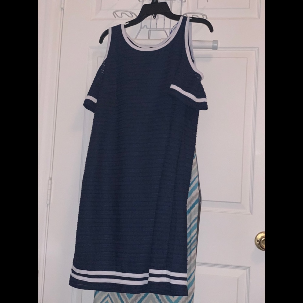 Madison Leigh Dress with cutout shoulders
